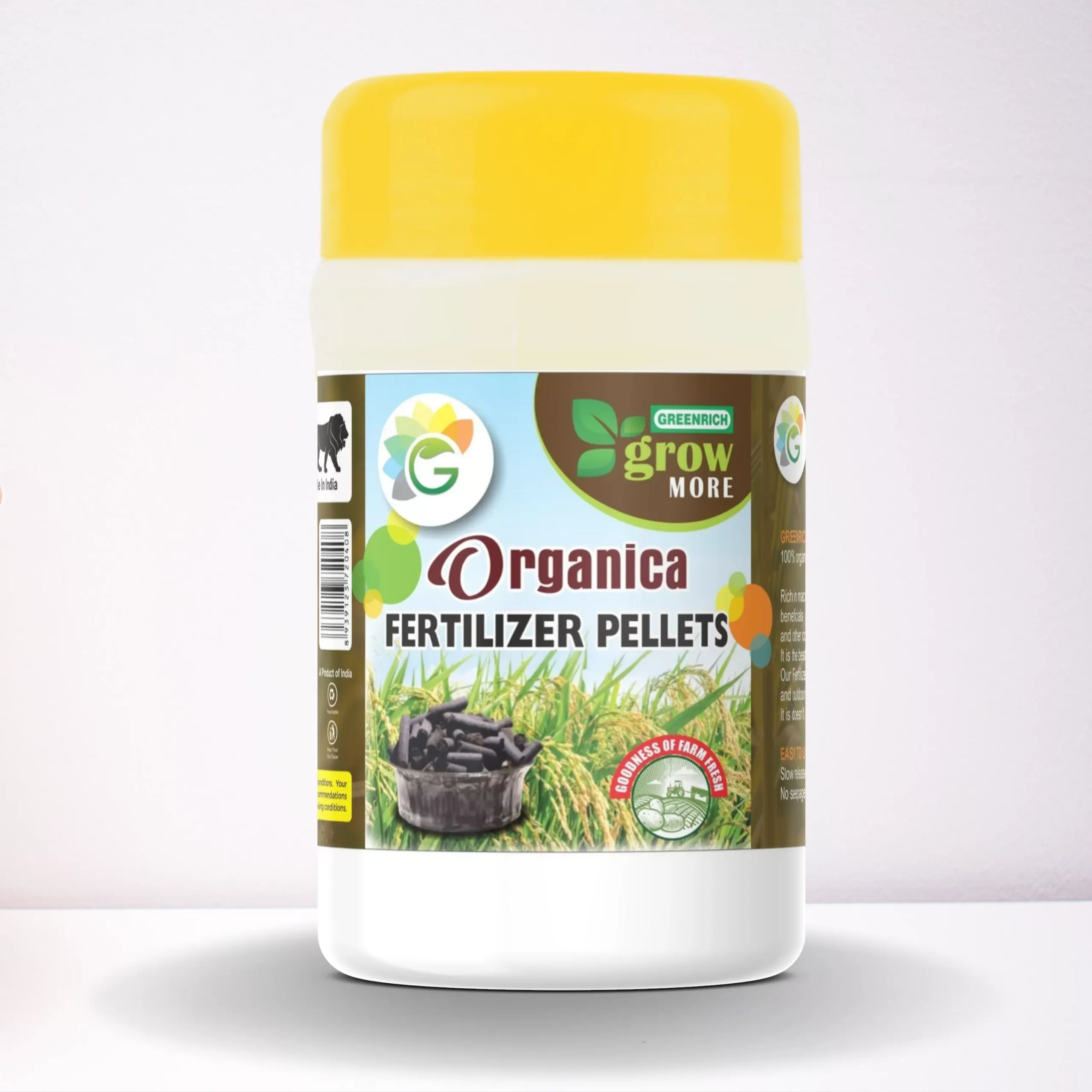 Nutri Nourish Pellet applied in garden for organic plant growth