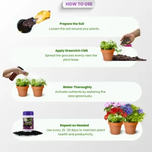 Greenrich CMS Soil Conditioner 500g,Nutri Nourish Pellet,Greenrich Mix Micronutrient