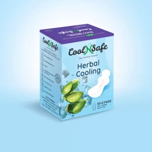 Cool N Safe XXXL Herbal Cooling Sanitary Napkins